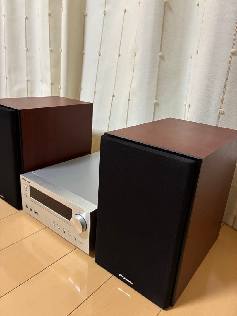 PioneerパイオニアCDミニコンポーネントシステムX-HM51-S