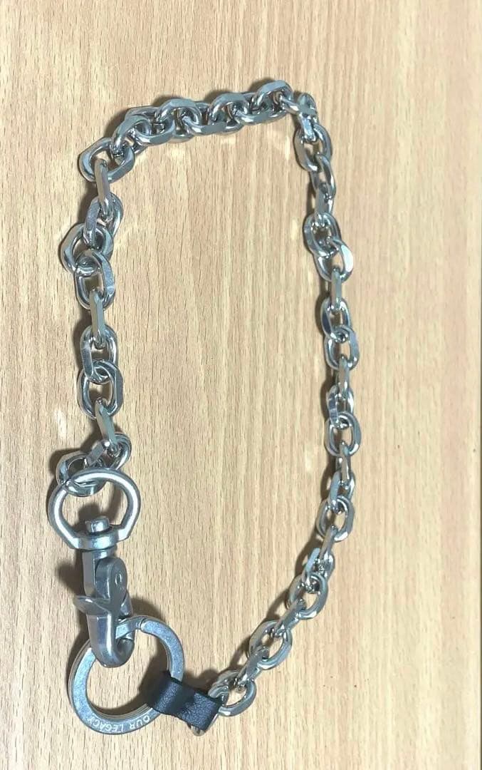 OUR LEGACY アワーレガシーラドンネックレス ウォレットチェーンシルバー