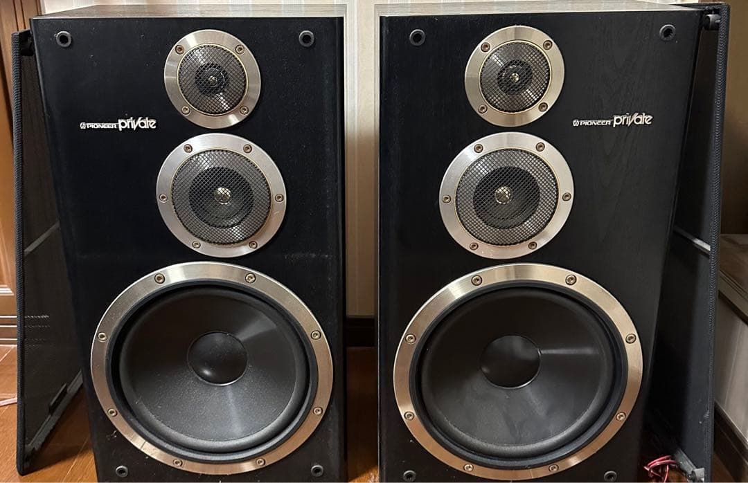 バブル期コンポPioneer private 3ウェイスピーカー