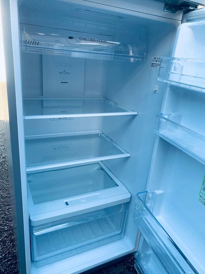 ♦Panasonic ノンフロン冷凍冷蔵庫【2022年製】NR-B251T-SS