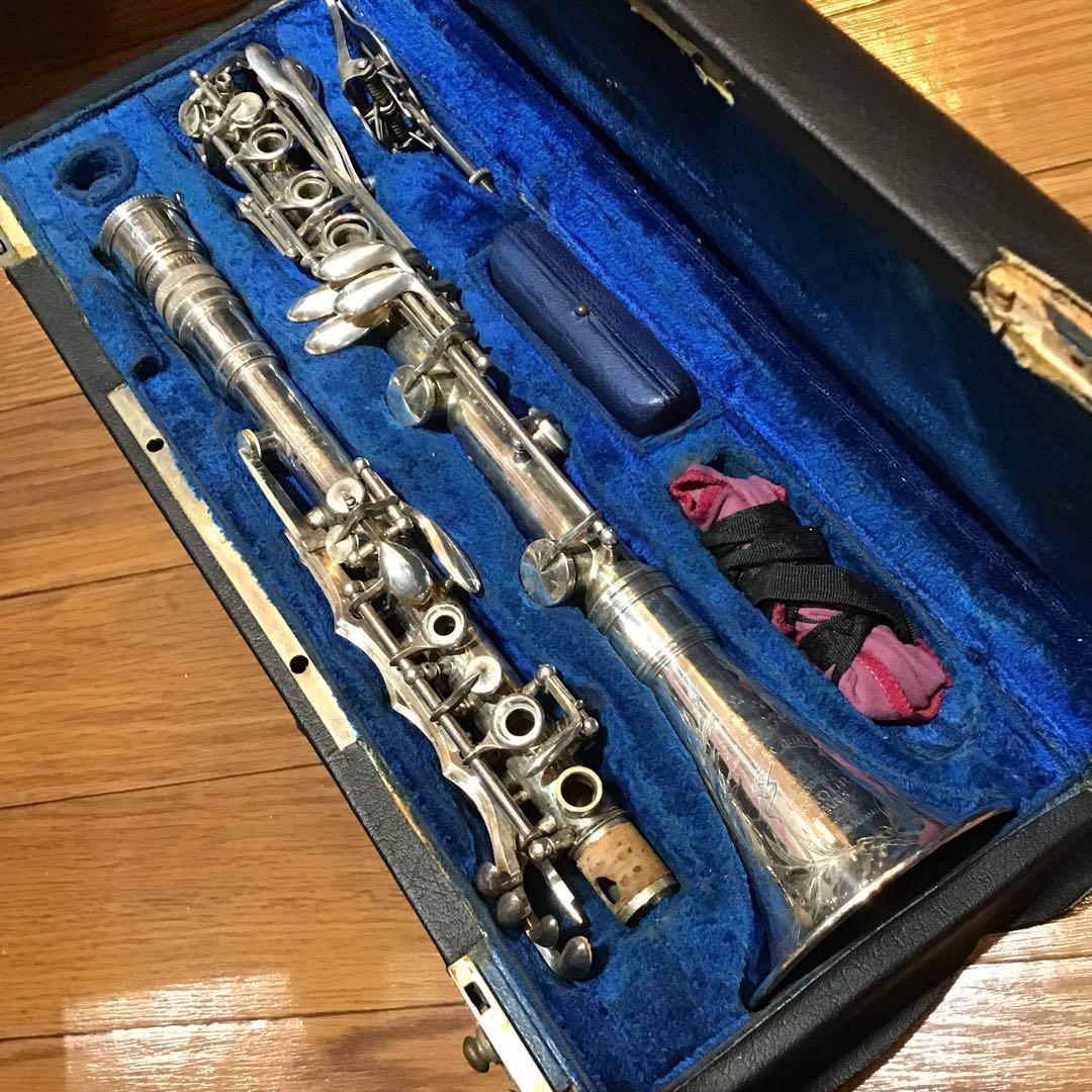 工芸品 2度と出ない超希少 フランス製 ロベルト・シオール メタルクラリネット