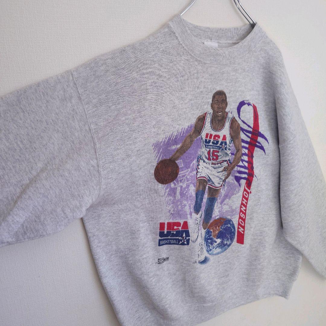 古着 NBA SALEM 90s ドリームチームマジックジョンソン スウェット