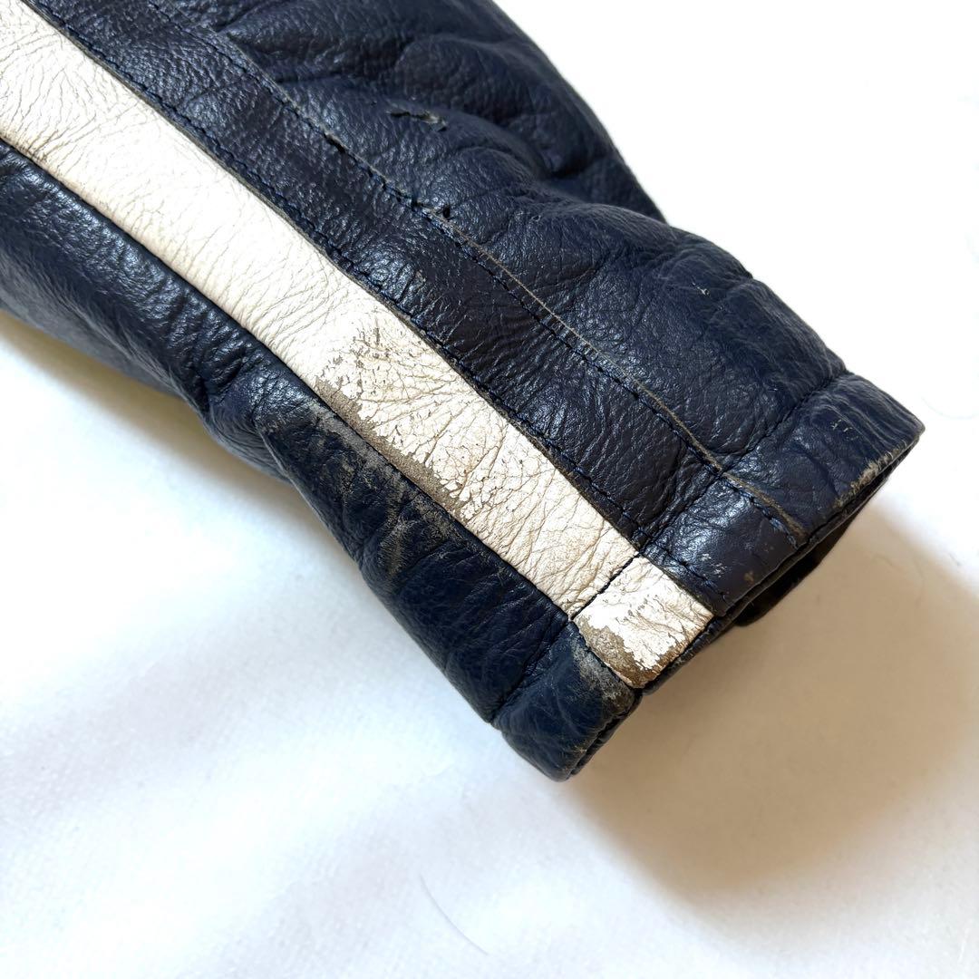 RedBull レッドブル　シングルライダースジャケット　本革