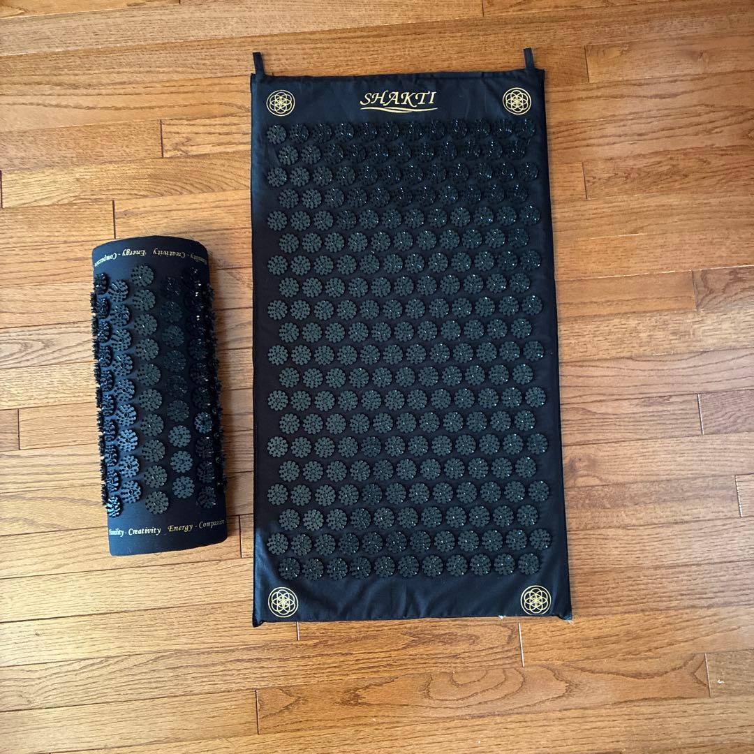シャクティマット&ピロー　正規品　オリジナル 黒 black