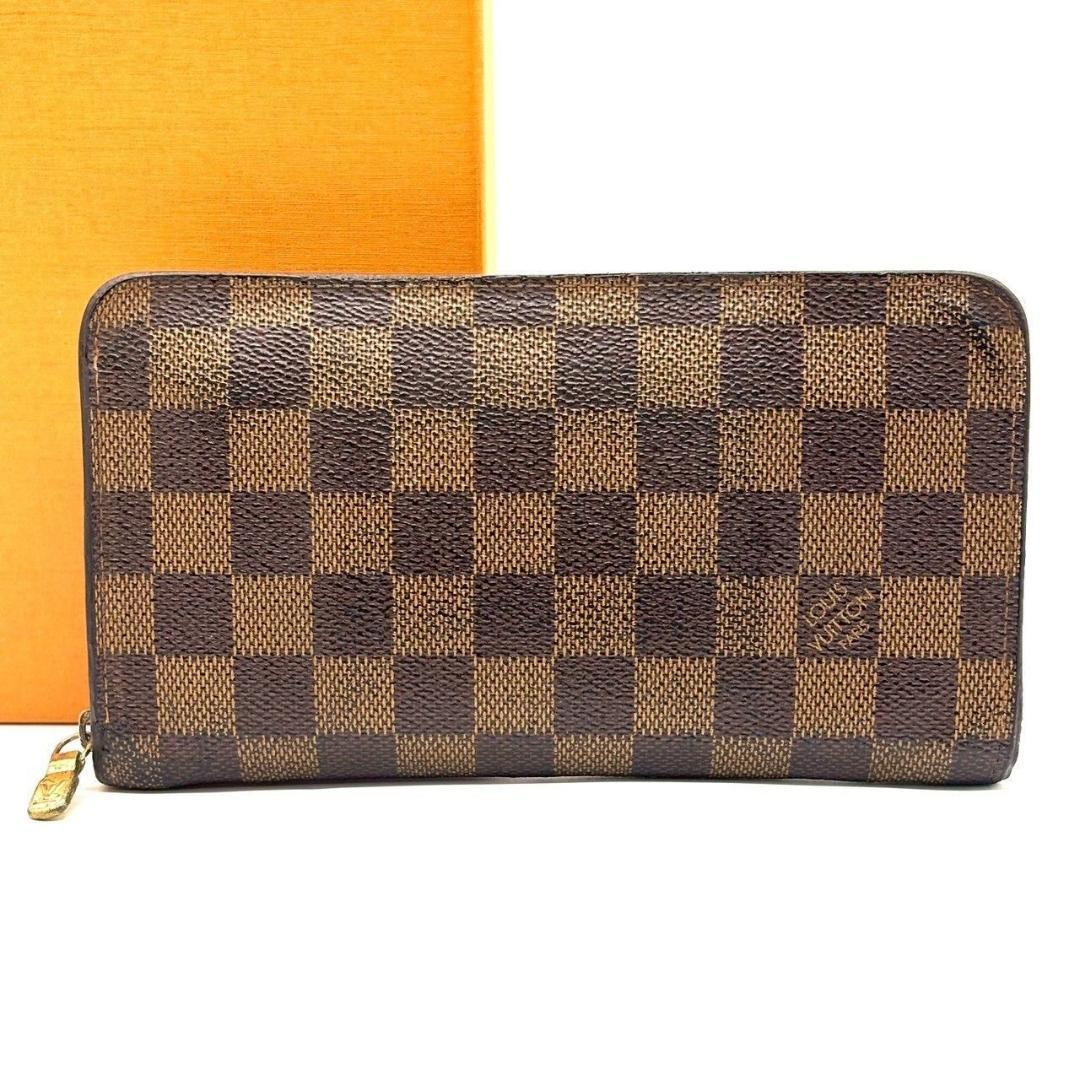 A*e様 ルイヴィトン　ダミエ 長財布 ポルトモネジップ ラウンドファスナー　ブ