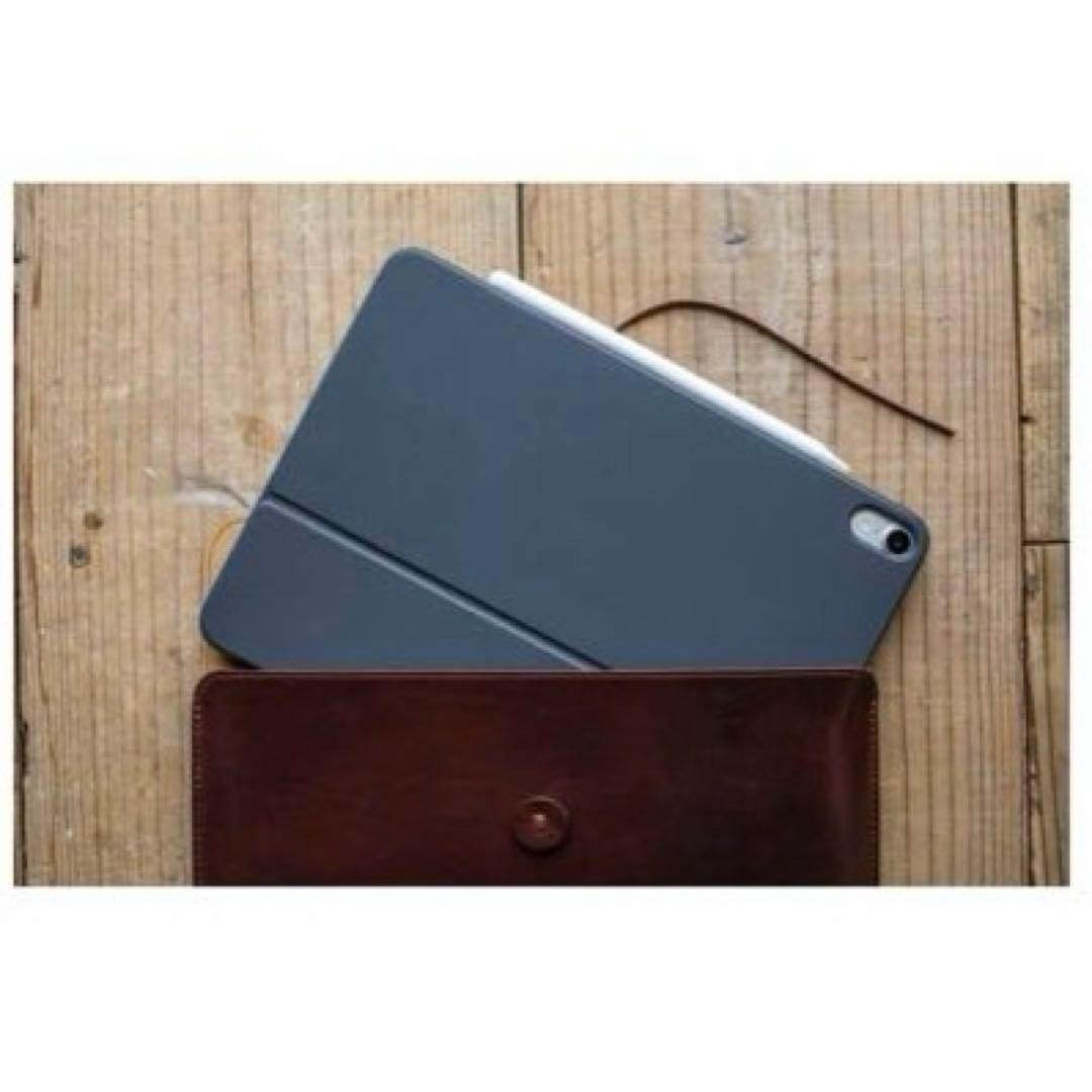 本革タブレットケース iPadPro/Air対応 11インチ モカ 高級