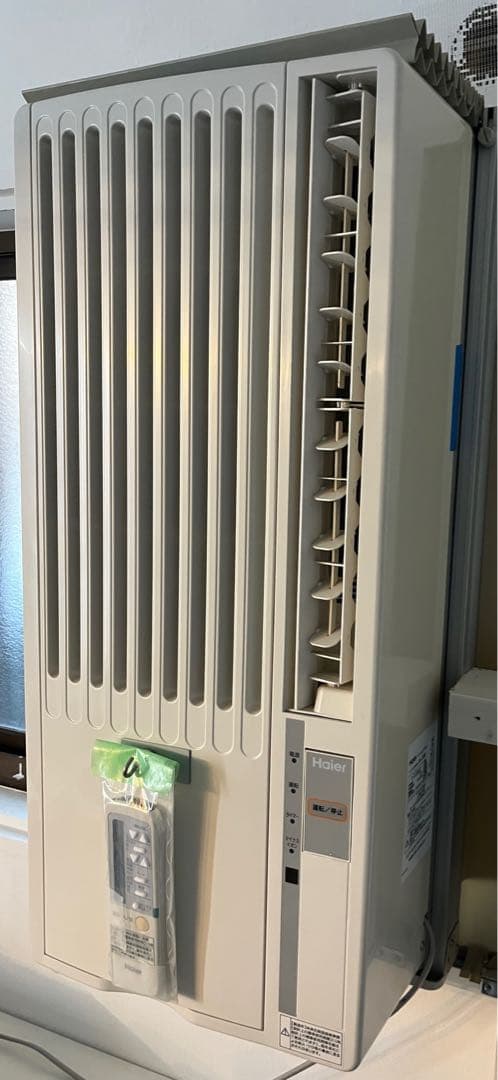 1/19まで！【新古品】ハイアール JA-16U 窓用エアコン