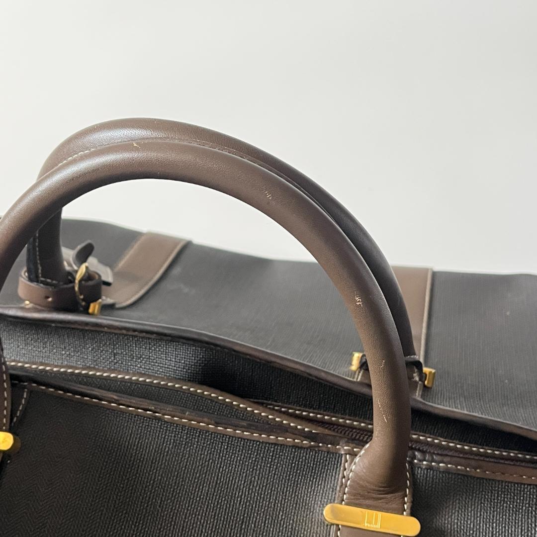 dunhill ダンヒル ボストンバッグ 旅行バッグ 出張 大容量　②