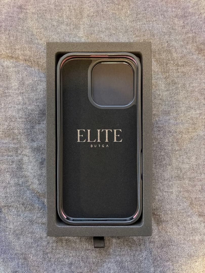 【新品未使用】iPhone16ケース BURGA iPhoneケース ブラック