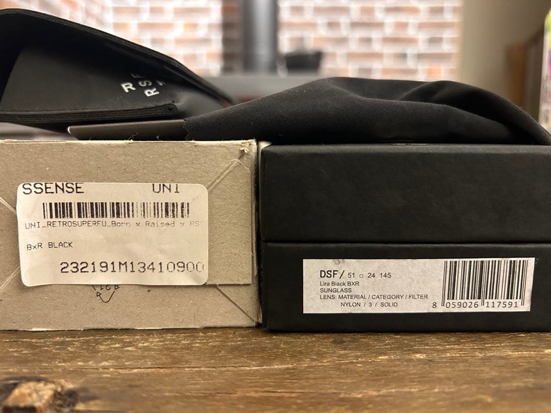 BORN x RAISED RETRO SUPER FUTURE サングラス