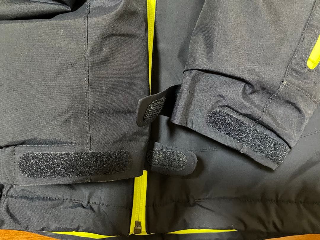 モンベル　パウダーステップジャケット/パンツ　160サイズ　ネイビー/イエロー