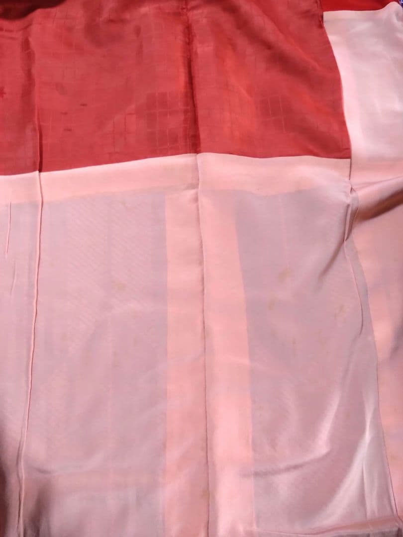 アンティーク　矢絣　紫　正絹　袷　着物　大正ロマン