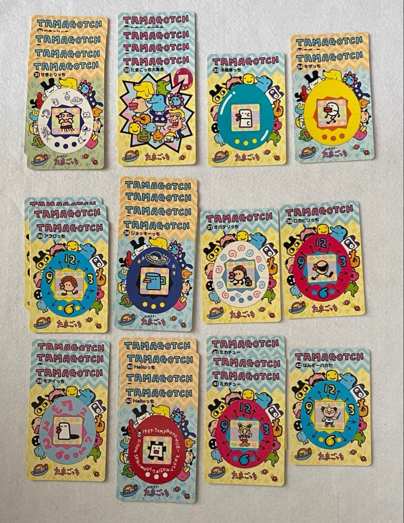 たまごっち　カード　美品　９９枚セット