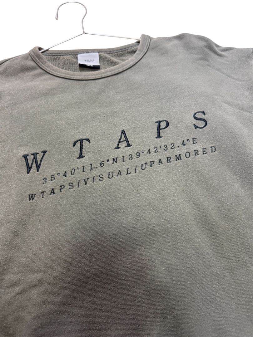 wtaps トレーナー　カーキ