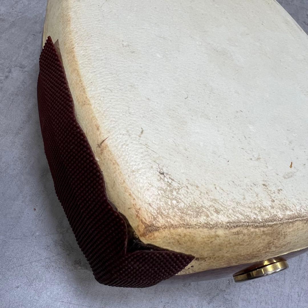 高級品　津軽三味線用　子持ち綾杉胴　和楽器　23㎝×24㎝　約1537g