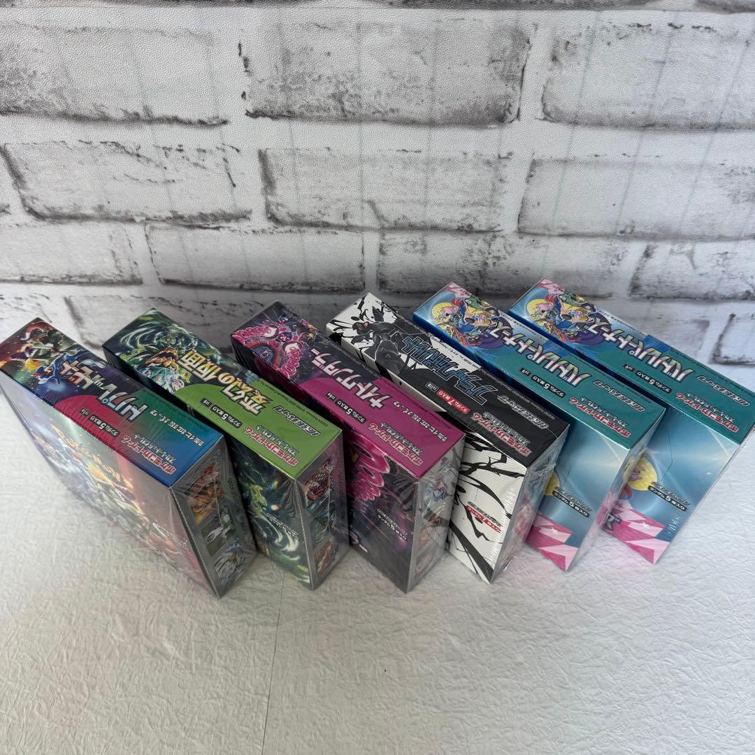 ポケモンカード シュリンク付き 6BOX セット
