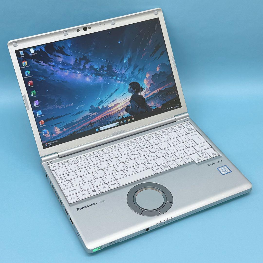 060 美品 レッツノートCF-SV8 i5 第8世代 8GB office
