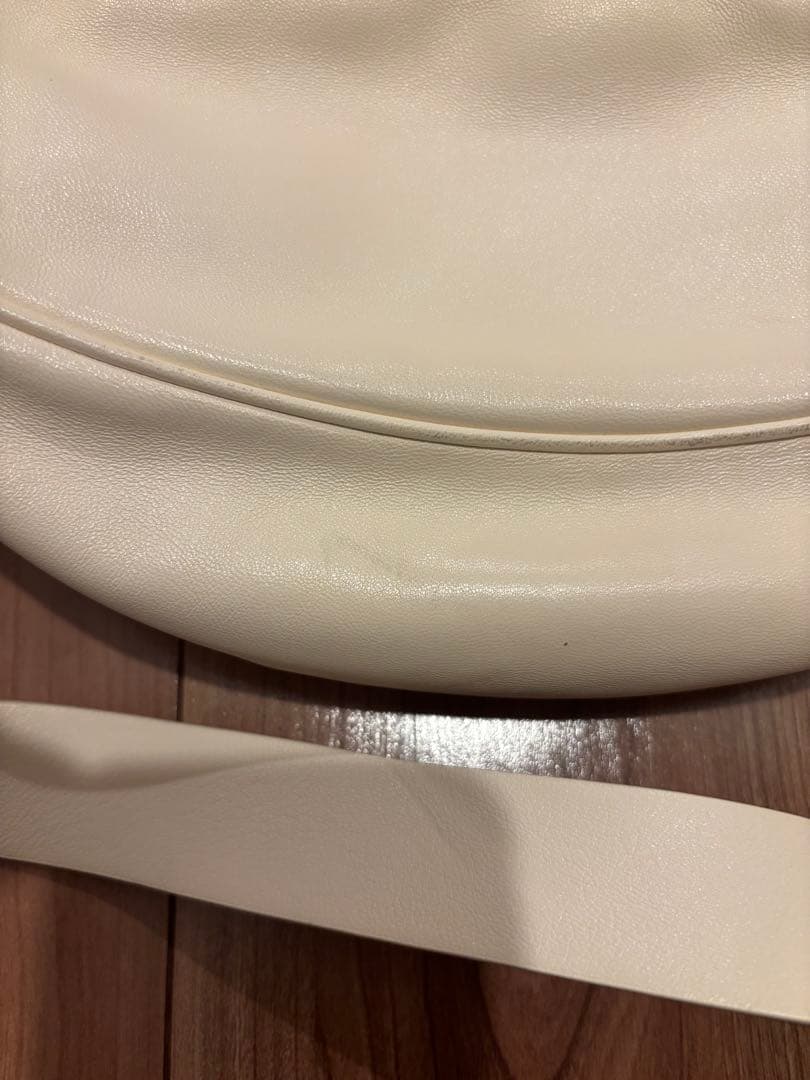 ジルサンダー　ホワイト ボディバッグ