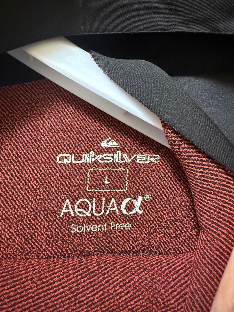 【お得用！】Quiksilver フルスーツ ブラック　5mm メンズ