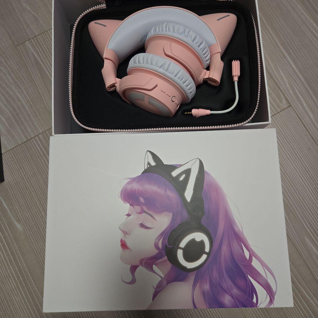 yowu 猫耳ゲーミングヘッドセット4