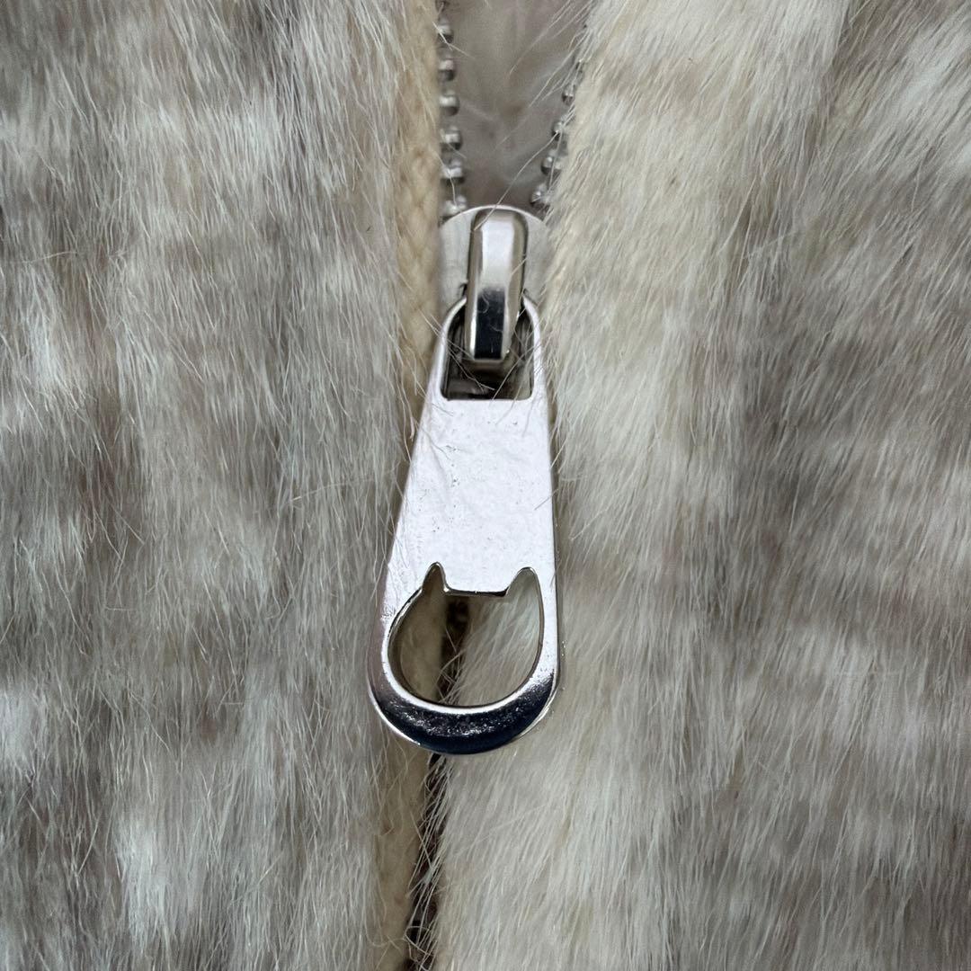 希少　完売　美品　ツモリチサト ゴマアザラシ　ファーブルゾン　パーカー　正規品