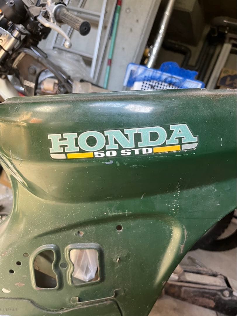 スーパーカブ c50フレームフロントフォーク付き