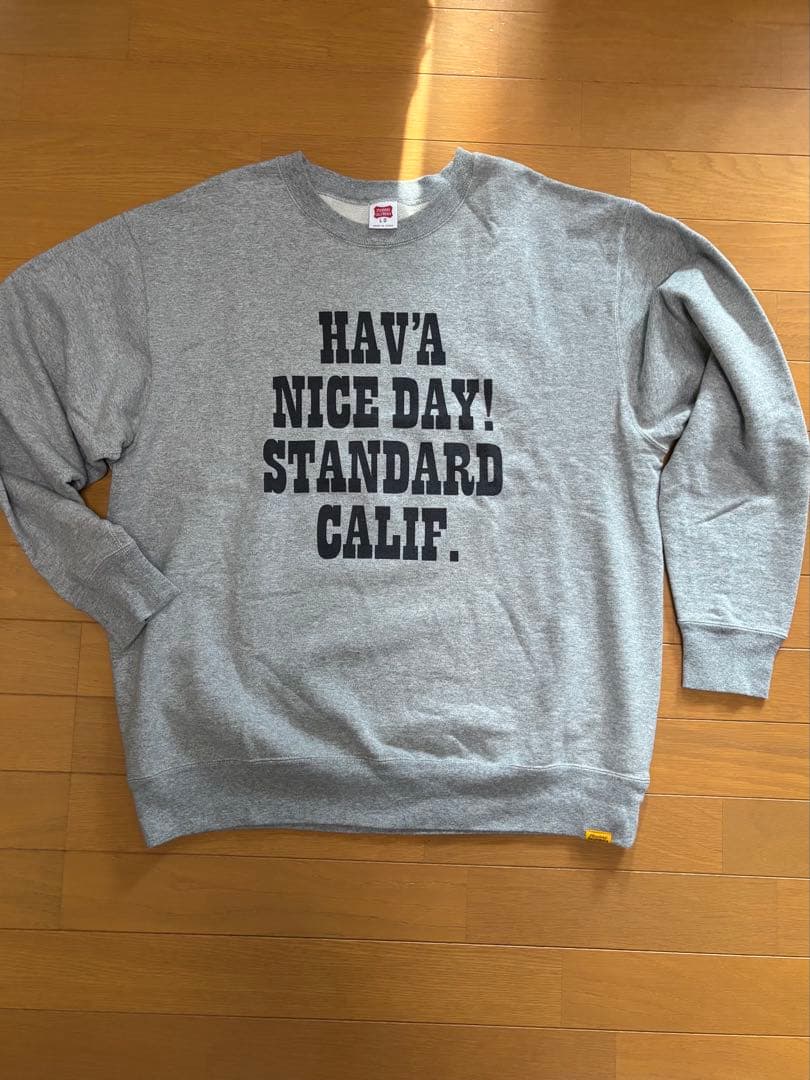スタンダードカリフォルニア H.N.D. Logo Crew Sweat