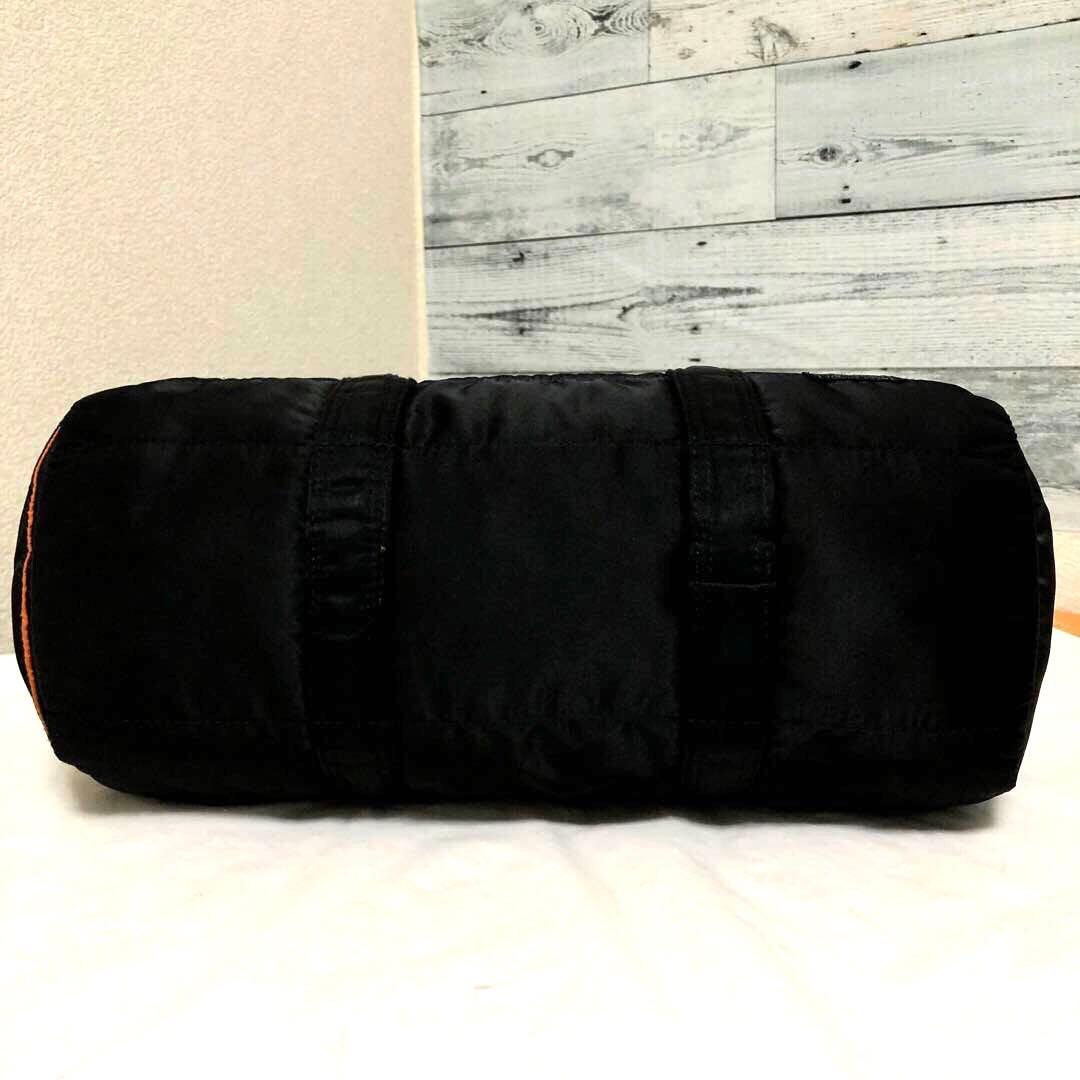 極美品✨希少 ポーター タンカー ダッフル ミニボストンバッグLドラム ブラック
