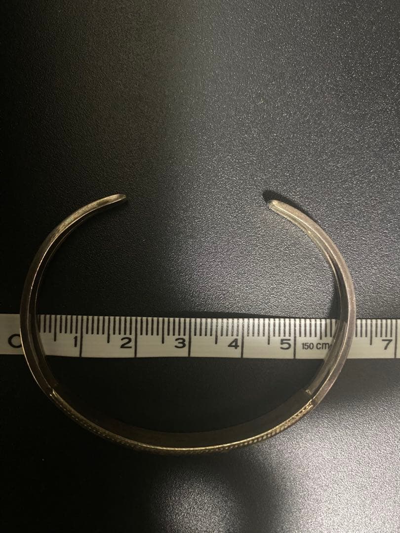 インディアンジュエリー　ズニ族　ブレスレット　バングル