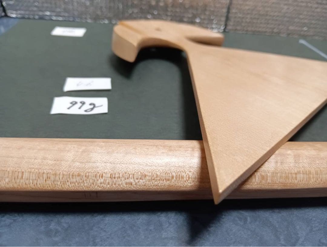 ㊻薩摩琵琶用 撥・楓（26.４cm）