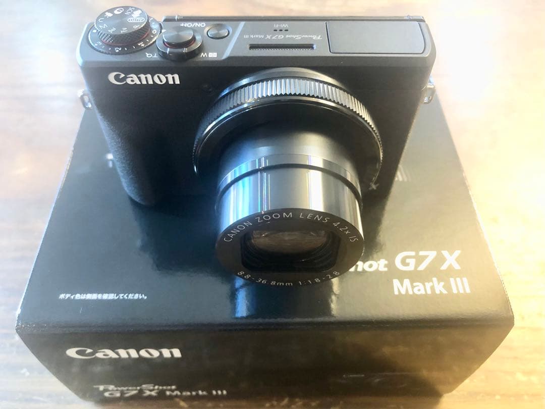 【美品】canon PowerShot G7 X MarkIII