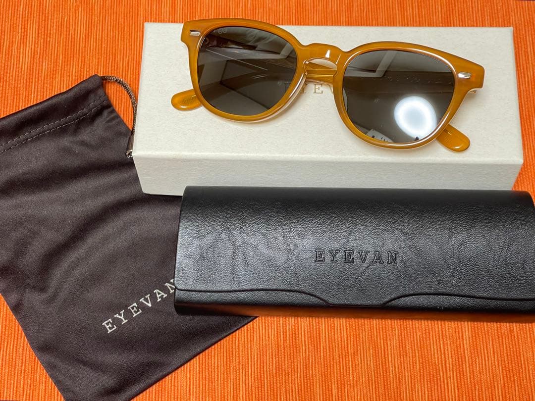 超激レア 幻のEYEVAN Webb 51 SUN-MOR 偏光サングラス