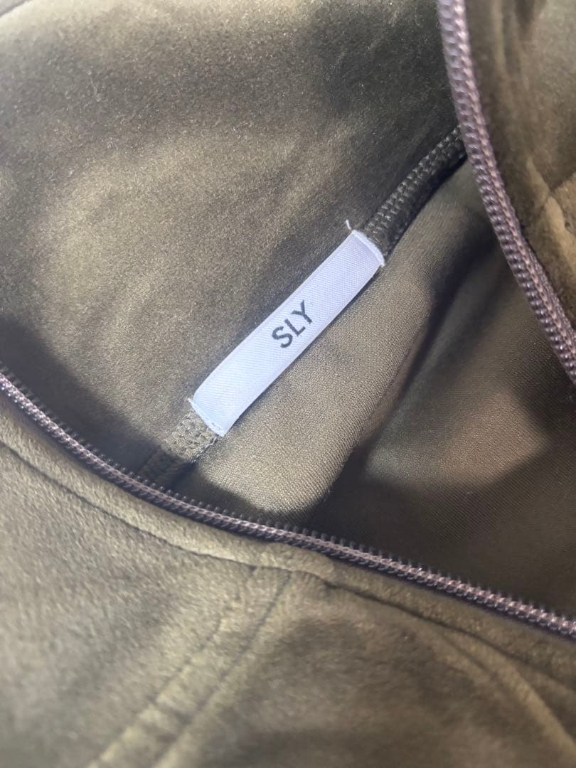 SLY VELOUR TRACK ジャケット