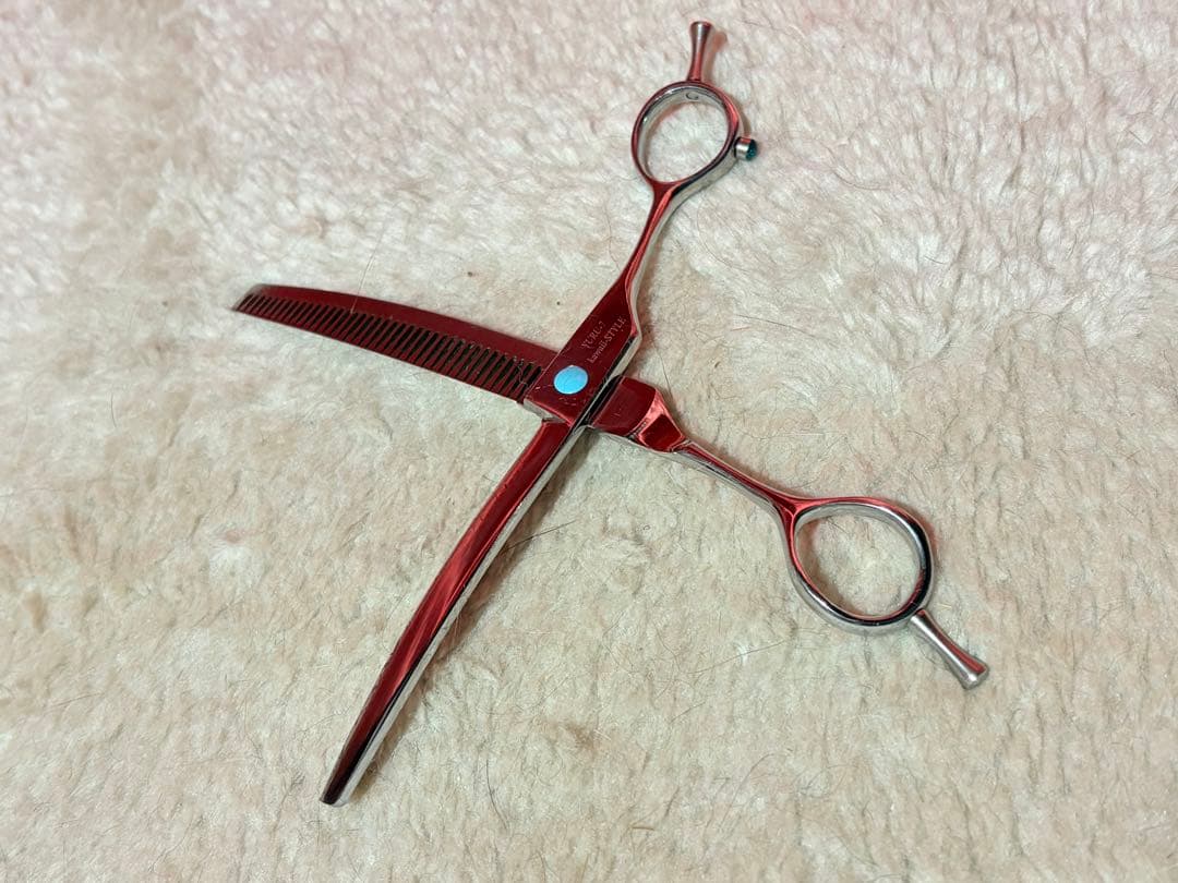 BEARDS トリミング　カーブセニングシザー 7インチ