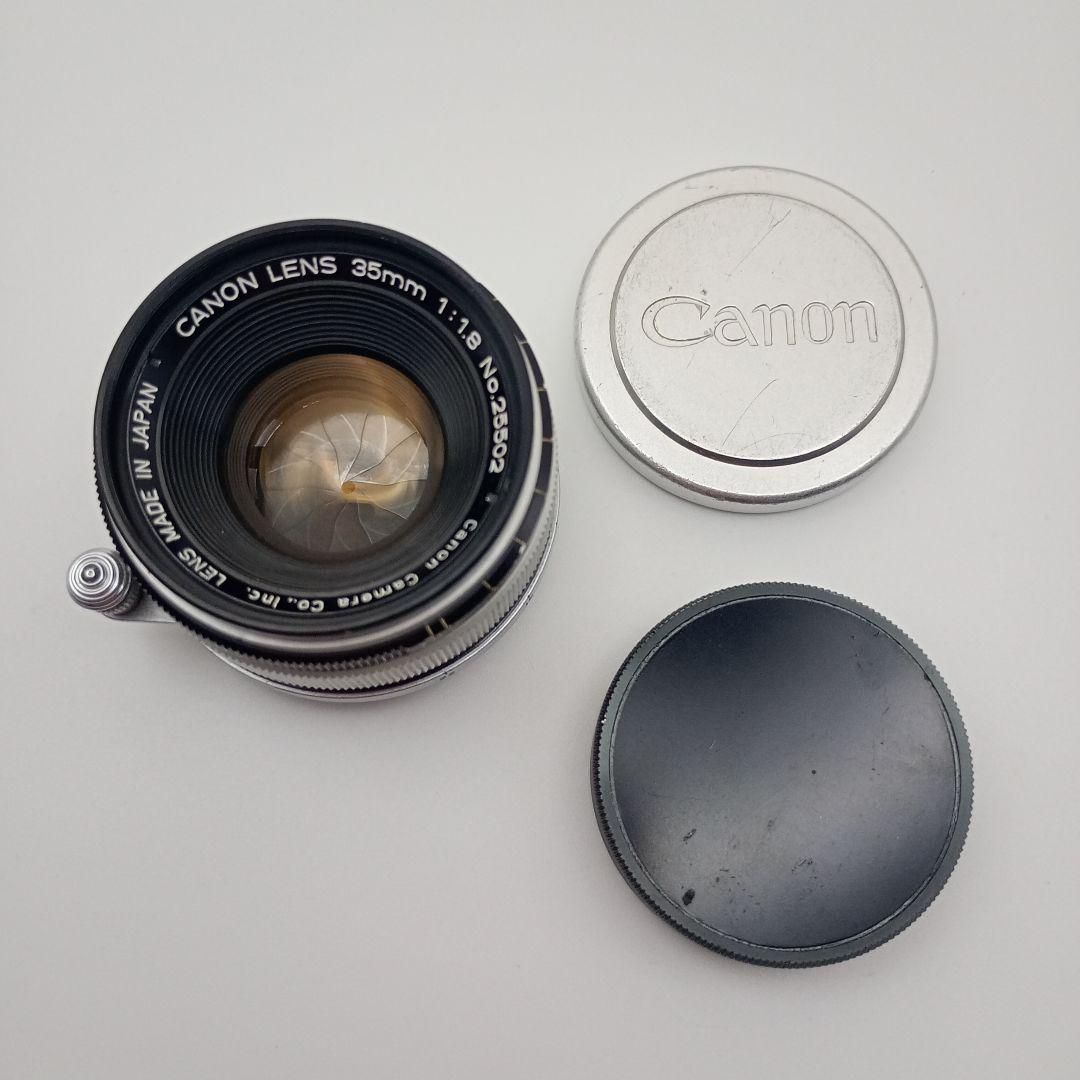 Canon 35mm f/1.8 レンズ l39 ltm