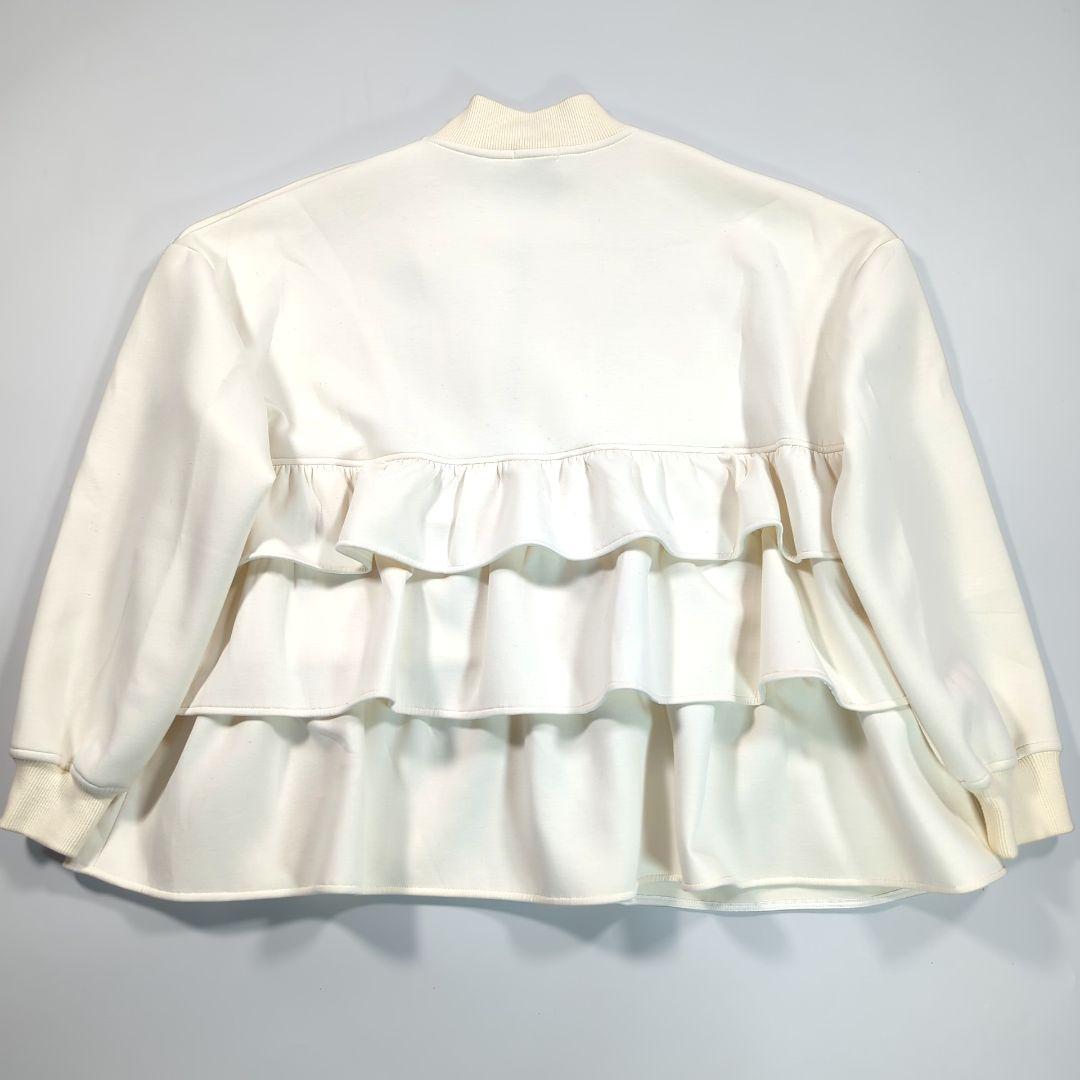 25新作 Sov. ダブスタ NOモノフィラフリルブルゾン F アウター