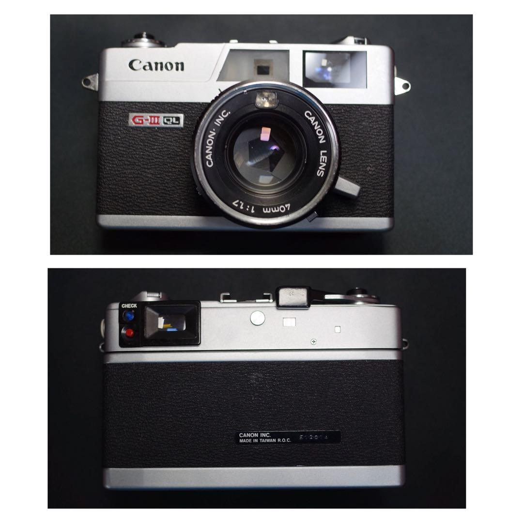 CANONET Q17 GⅢ 製備品　テスト撮影済　E12014