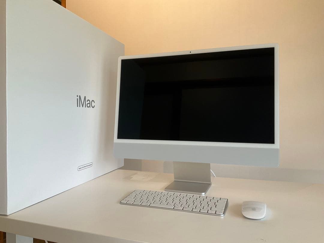 Apple iMac M1 24インチ8GB 256GB シルバー
