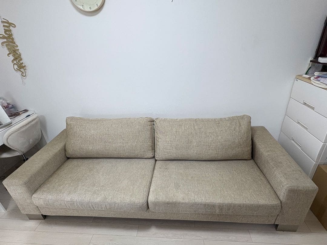 BoConcept I.D.V.2 3人掛けソファ ボーコンセプト　ベージュ