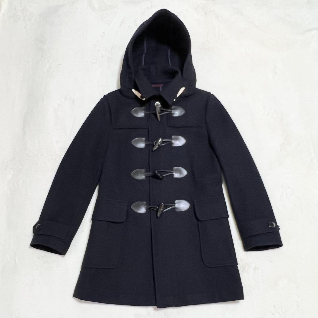【美品】ポールスミス ダッフルコート ネイビー フード着脱可 メンズ サイズM