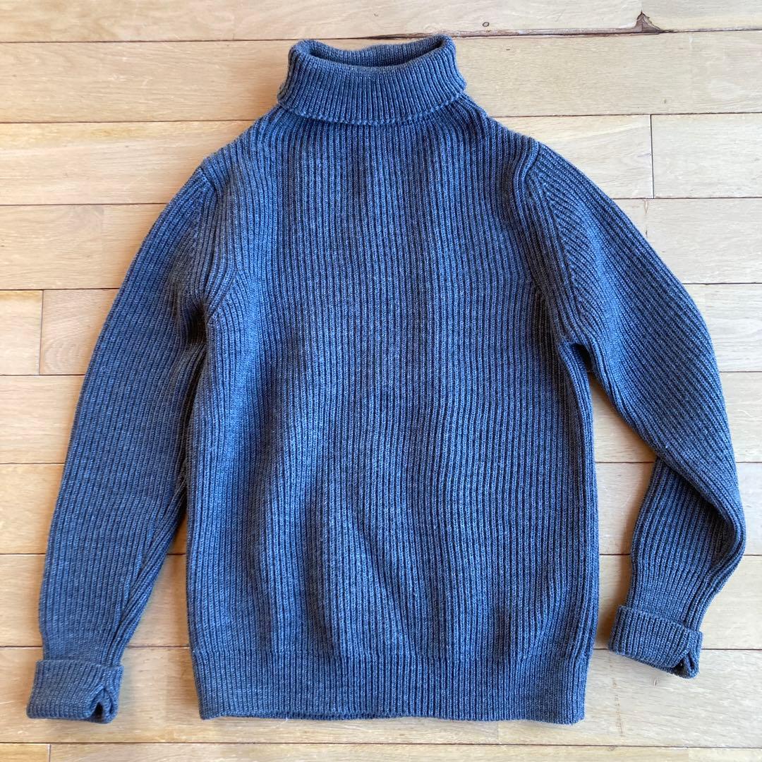 アンデルセンアンデルセン　タートルネックセーター　XS グレー