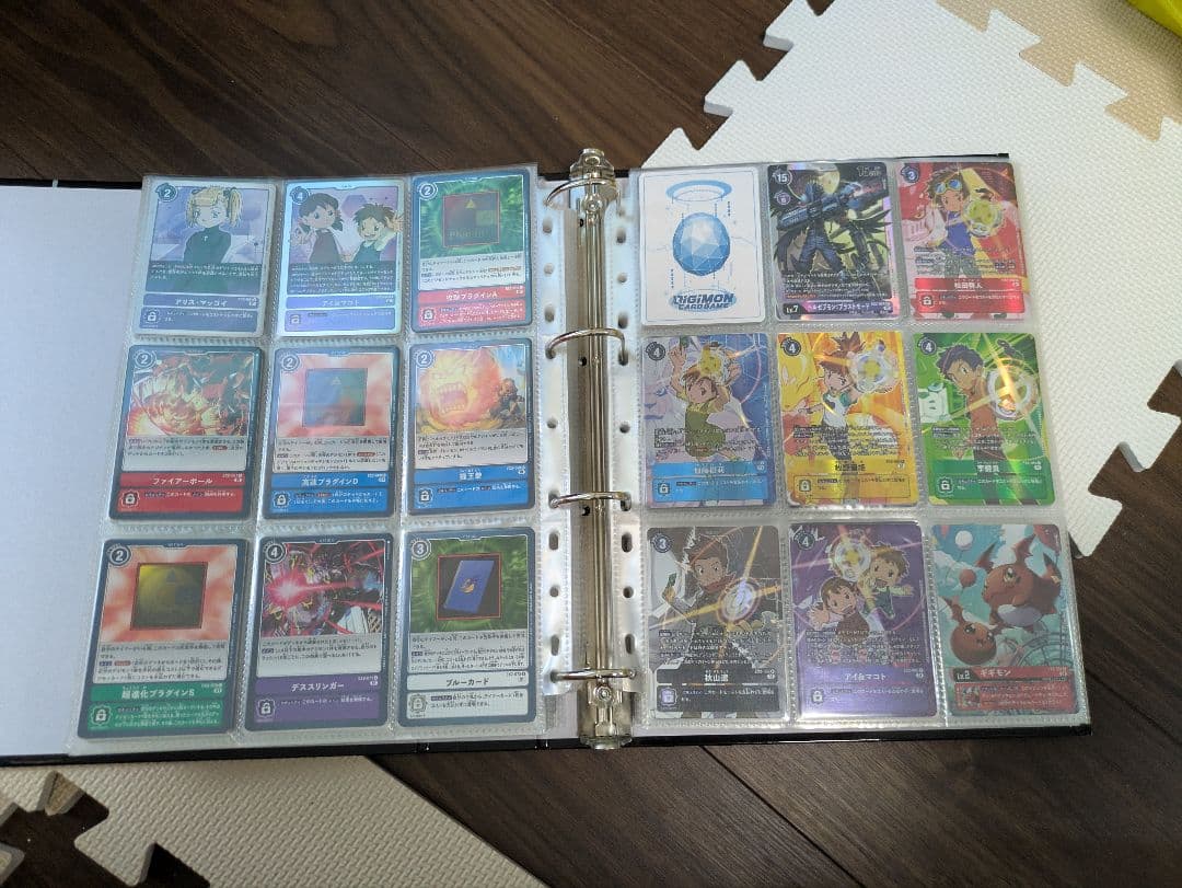 デジモンカードゲーム バインダー 収録カード コレクション引退品