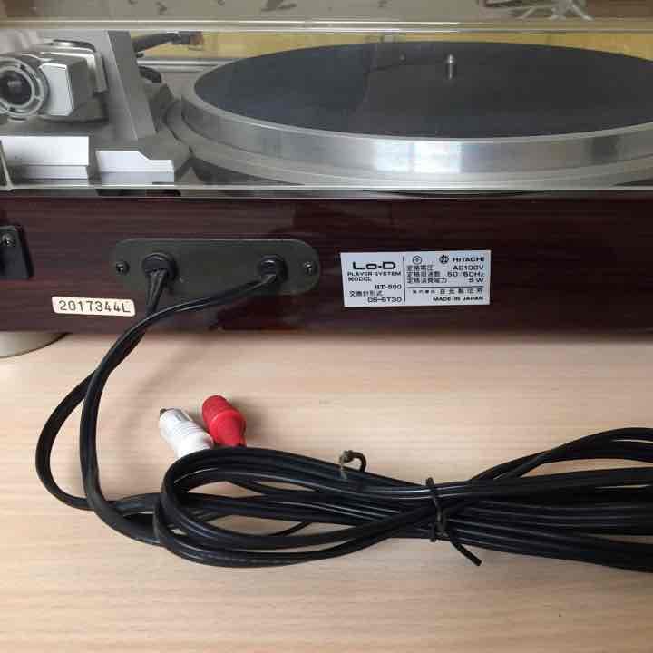 レコードプレーヤー:Lo-D HT-500、ダイレクトドライブ機構