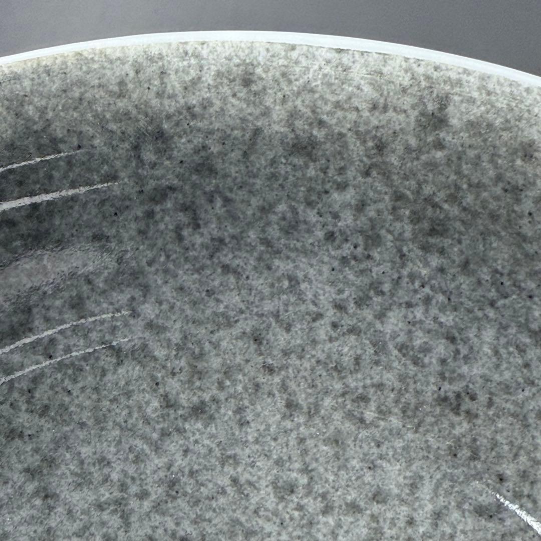 人間国宝　十三代今泉今右衛門　本人作　色鍋島薄墨草花文鉢　共箱　共布　栞　未使用