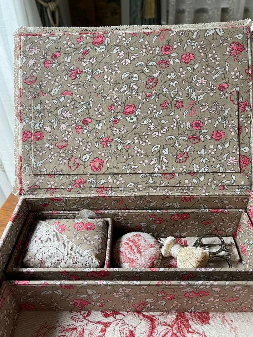 カルトナージュ裁縫箱(大)