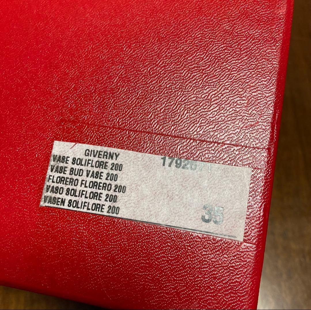 Baccarat バカラ クリスタル 花瓶 高さ約20cm