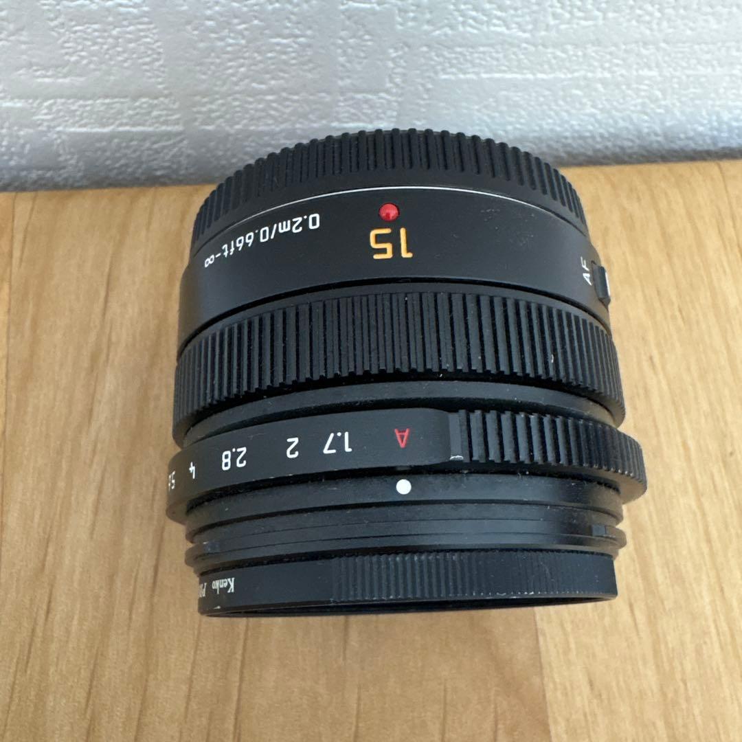 レンズ(単焦点) Panasonic LEICA H-X015 15mm F1.7 ASPH.