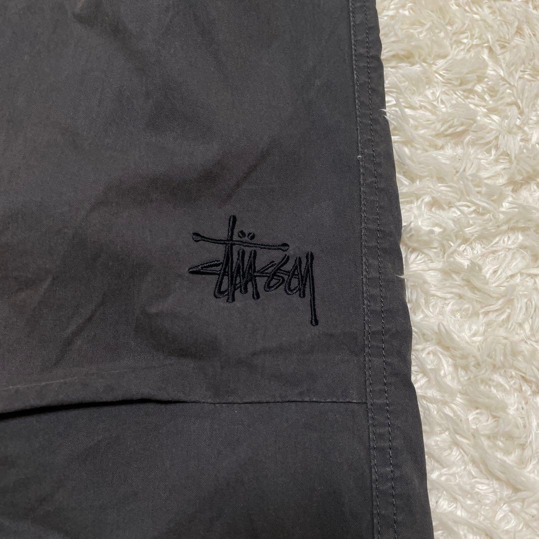 パンツ STUSSY NYCO OVER TROUSERS Washed BLACK