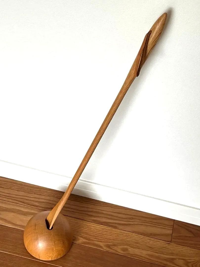 cosine (コサイン) 靴べらLサイズと専用スタンドのセット ナラ