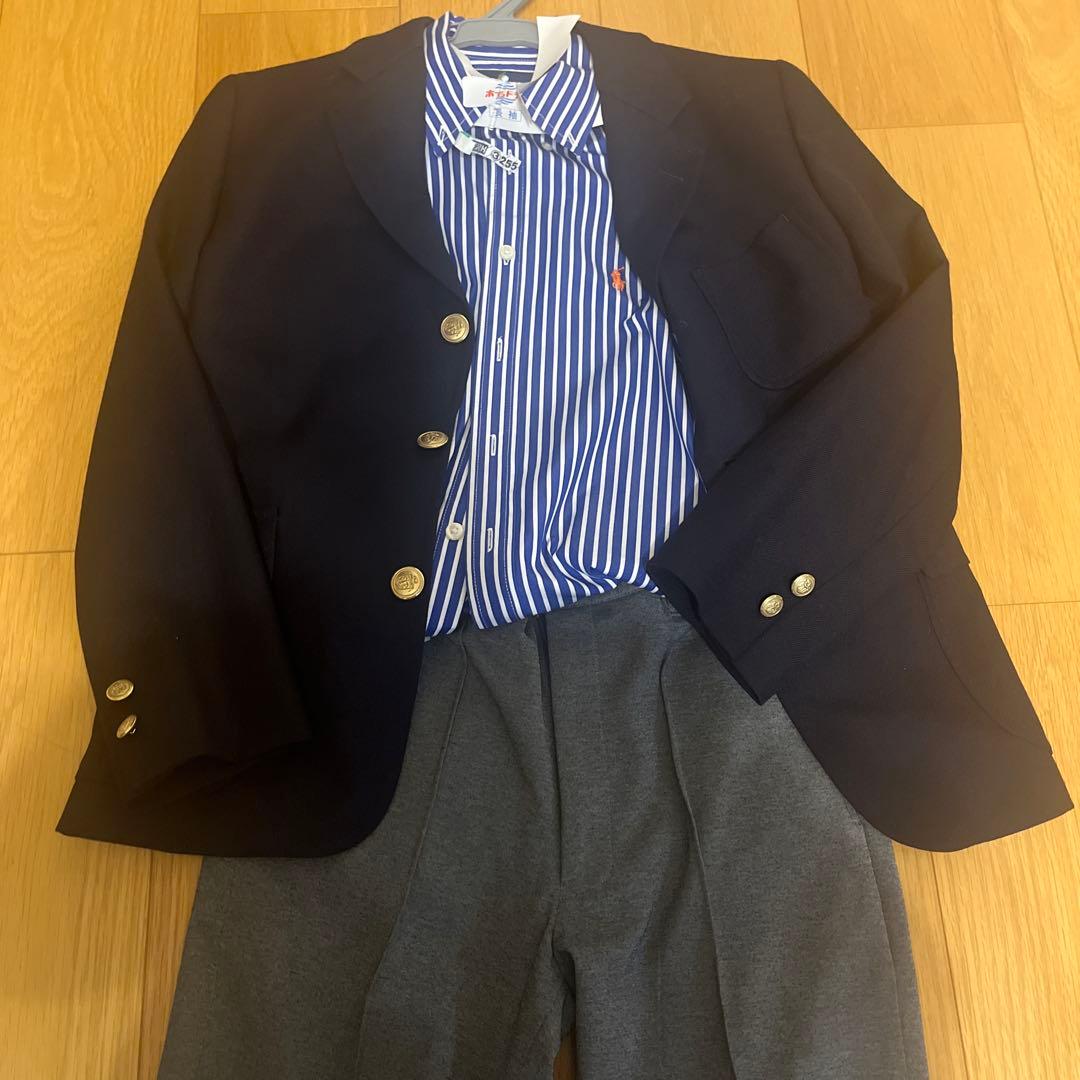 J.pressスーツ上下　 ラルフローレンシャツ セット　150 #卒服